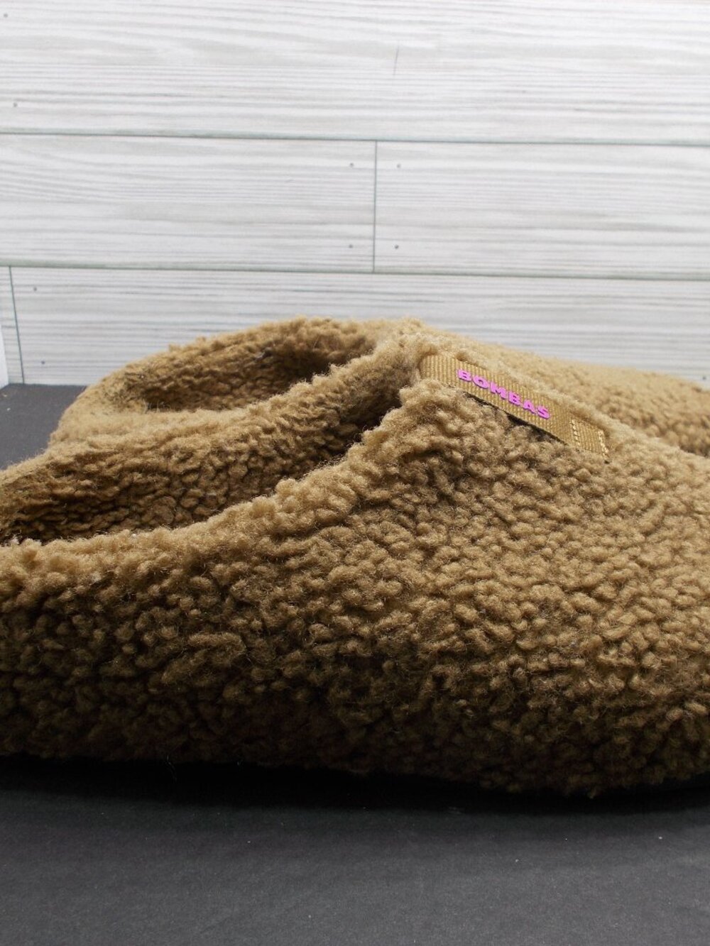 Bombas Sunday Slippers Dark Camel Women's 9 - Picture 2 of 5